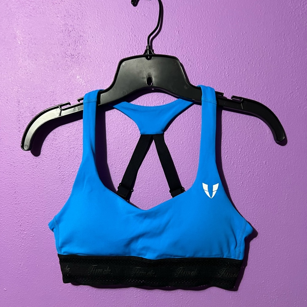 Firm ABS Women's Sports Fitness Bra Training Gym Racerback size Medium